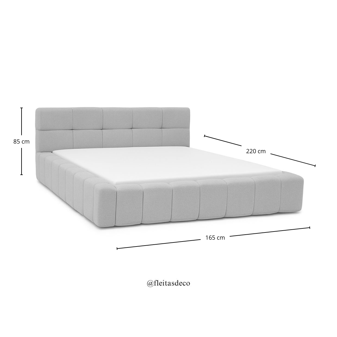 Cama Hanna Gris