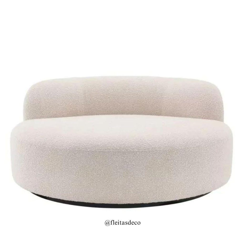 Sofá Circular Giratorio Teddy 3 Cuerpos