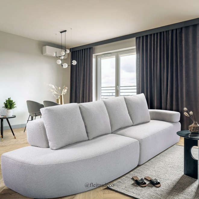 Sofá Lagoinha De 3 Cuerpos