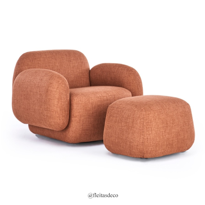 Butaca Gloria + Puff Gloria