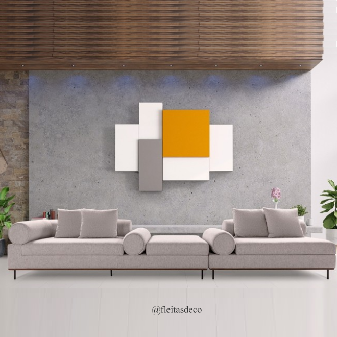 Sofá Bipartido Barra do Sai 5 Cuerpos