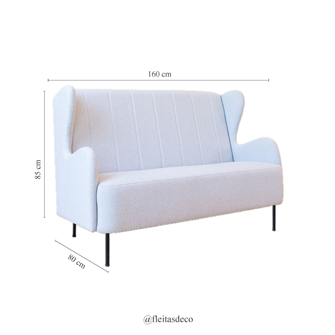 Sofá Colonial 2 Cuerpos