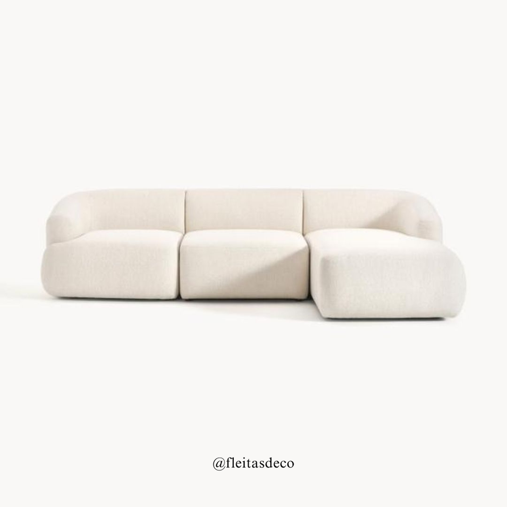 Sofá Seccional Helena 3 Cuerpos