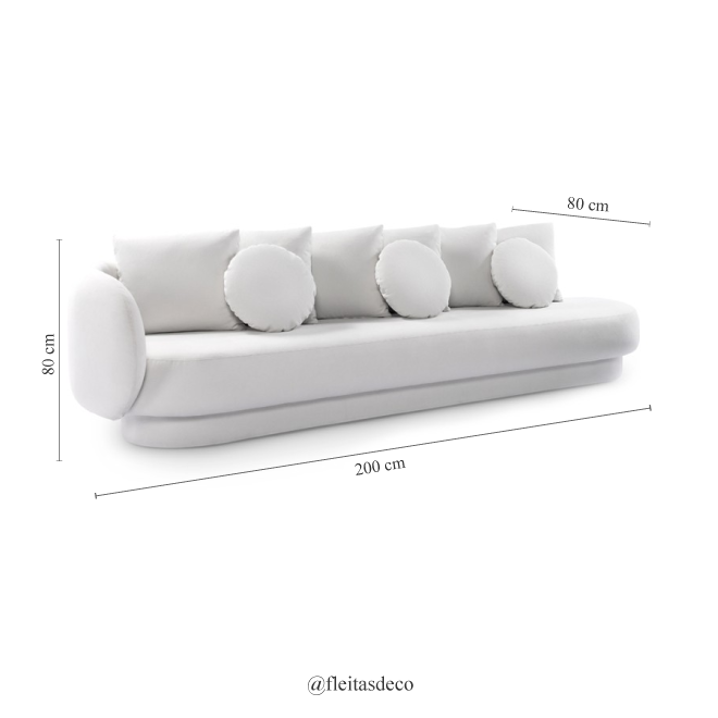 Sofá Ipanema 3 Cuerpos