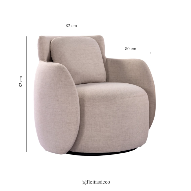 Butaca Giratoria Abraco