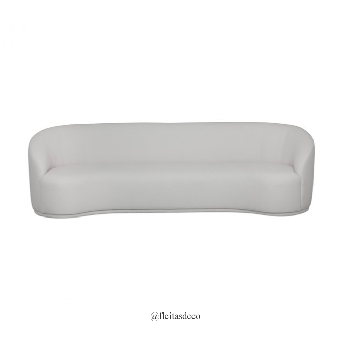 Sofá Curvo Sonho 3 Cuerpos