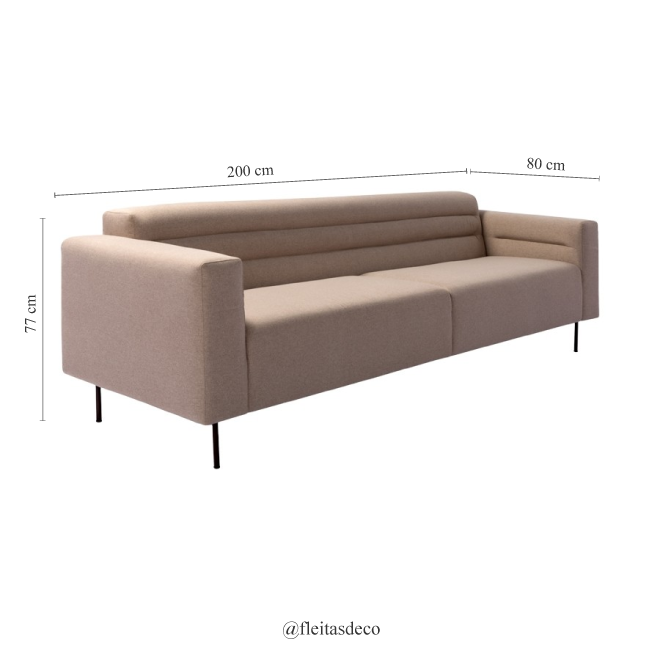 Sofá Amaro 3 Cuerpos