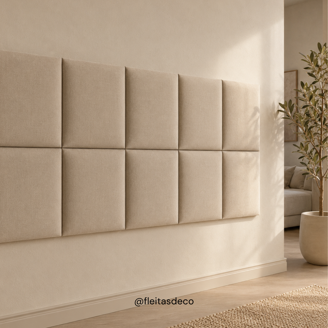 Paneles Cuadrados Tapizados Modulares