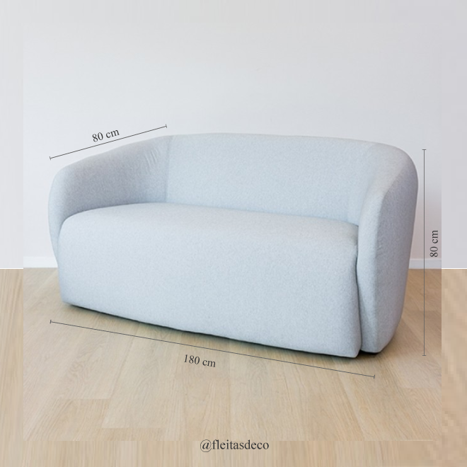 Sofá Orgánica 3 Cuerpos