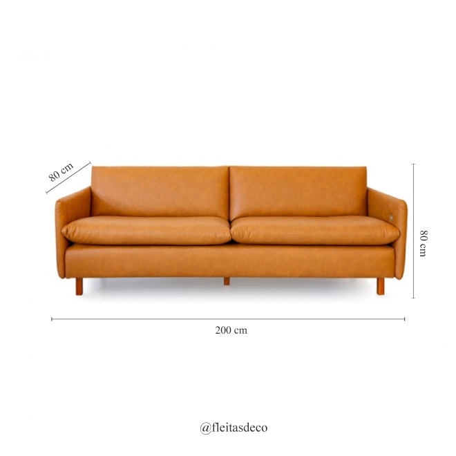 Sofá Ferrugen 3 Cuerpos