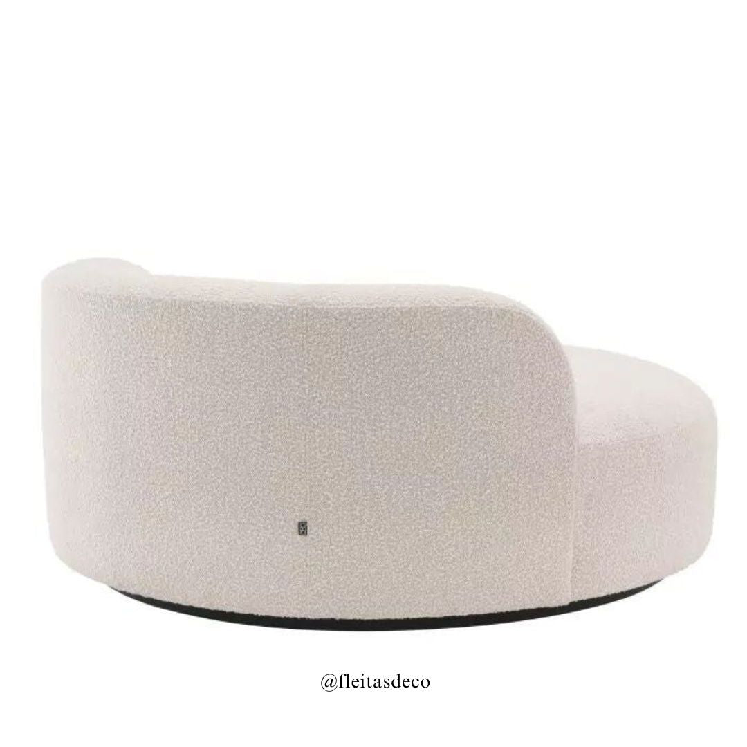 Sofá Circular Giratorio Teddy 3 Cuerpos