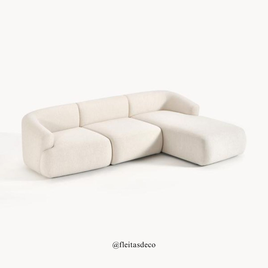 Sofá Seccional Helena 3 Cuerpos