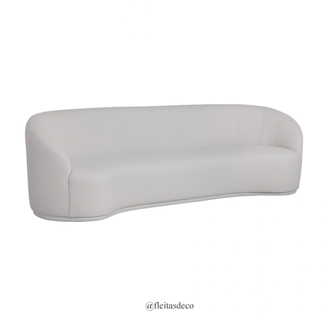 Sofá Curvo Sonho 3 Cuerpos