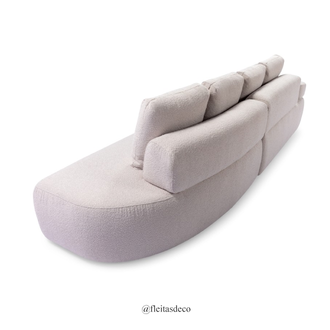 Sofá Lagoinha De 3 Cuerpos