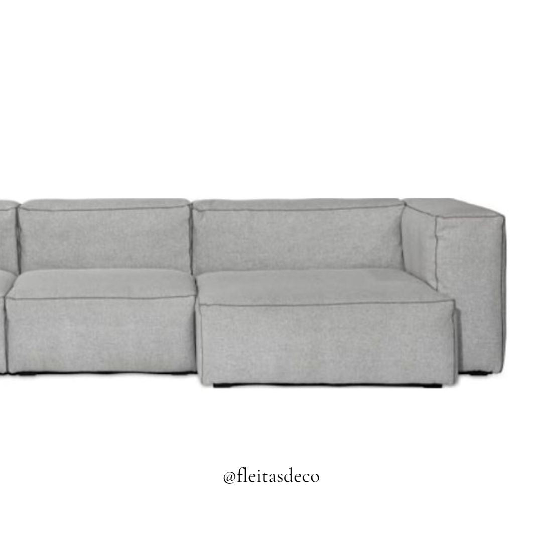 Sofá Seccional Novo 3 Cuerpos