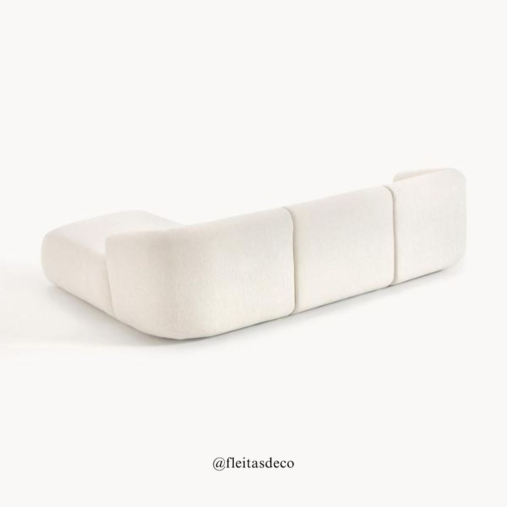 Sofá Seccional Helena 3 Cuerpos