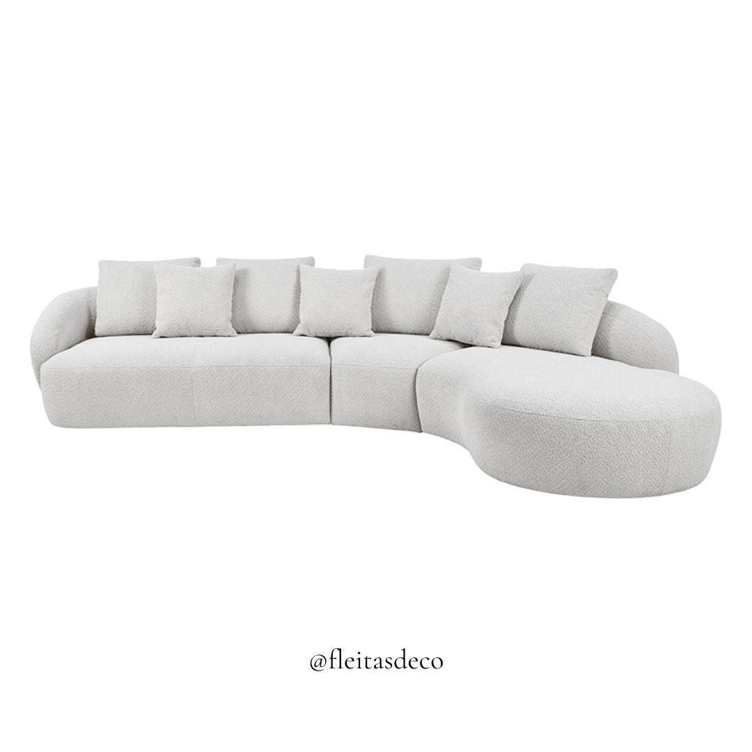 Sofá Seccional Amarea 3 Cuerpos