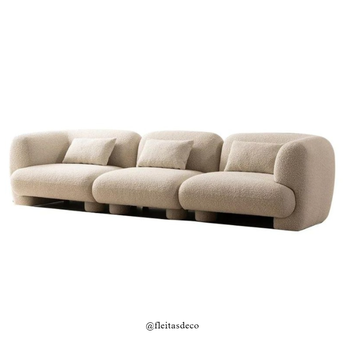 Sofá Loovar 3 Cuerpos