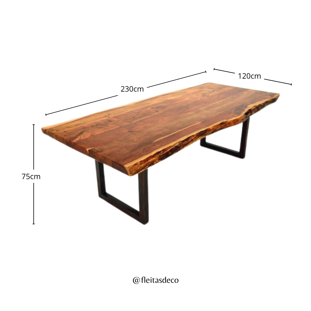 Mesa de Comedor Nogal