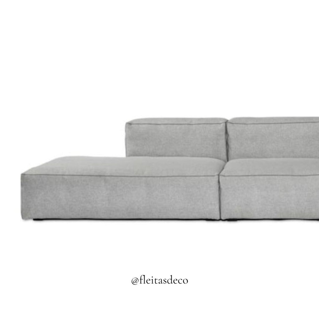 Sofá Seccional Novo 3 Cuerpos