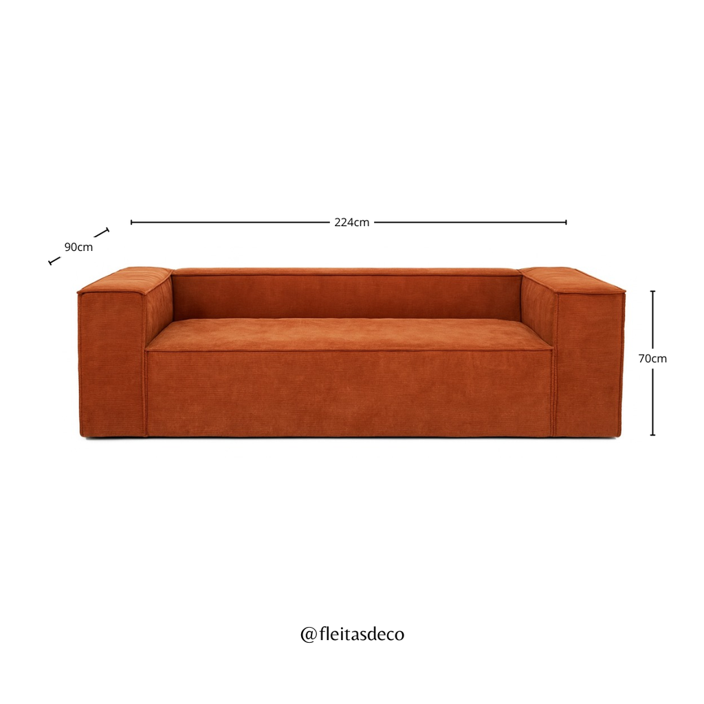Sofá Terra 3 cuerpos