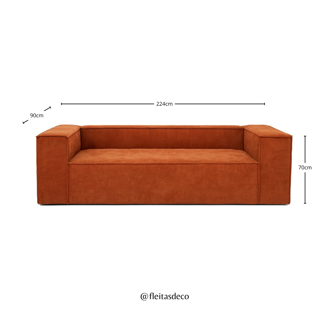 Sofá Terra 3 cuerpos