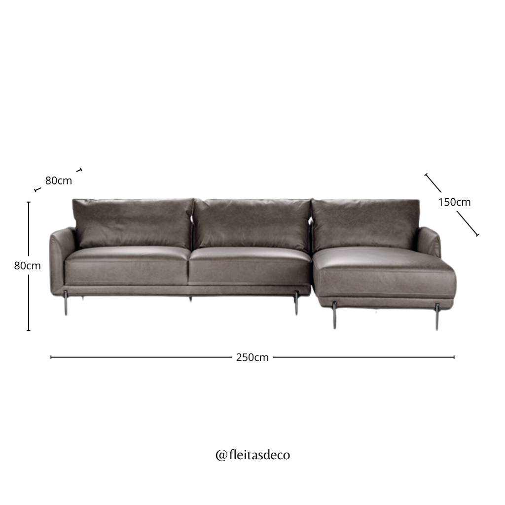 Sofá Seccional Río de Janeiro 3 Cuerpos