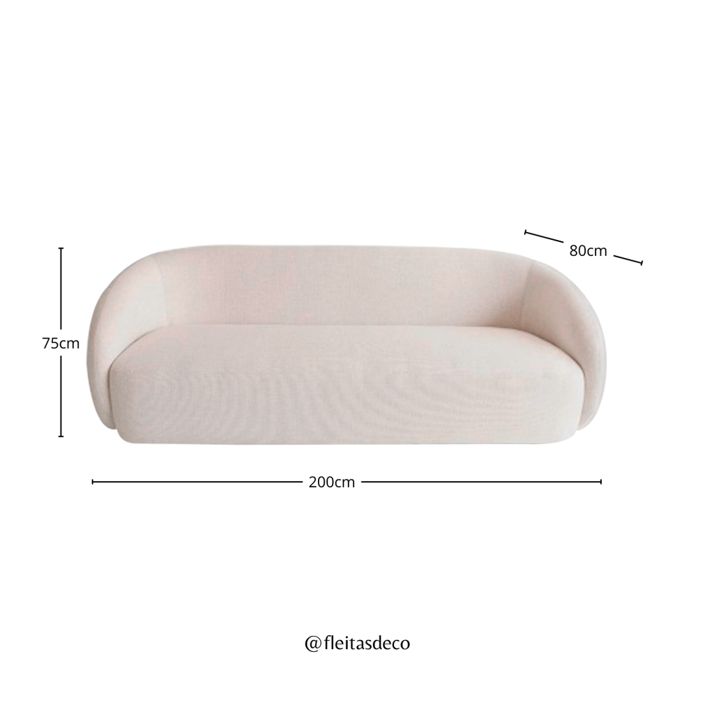Sofá Ondina 3 Cuerpos