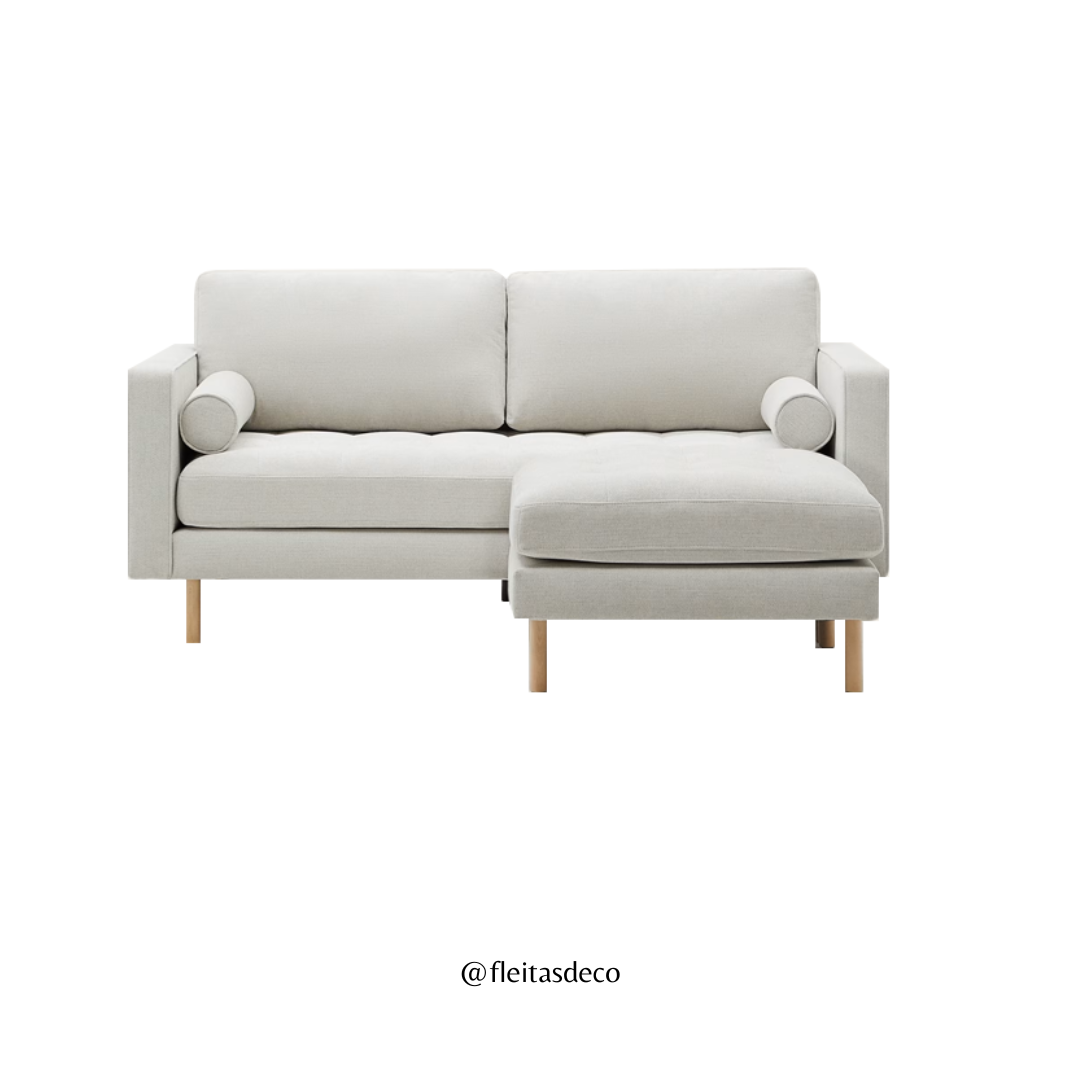 Sofá Seccional Menina 2 Cuerpos