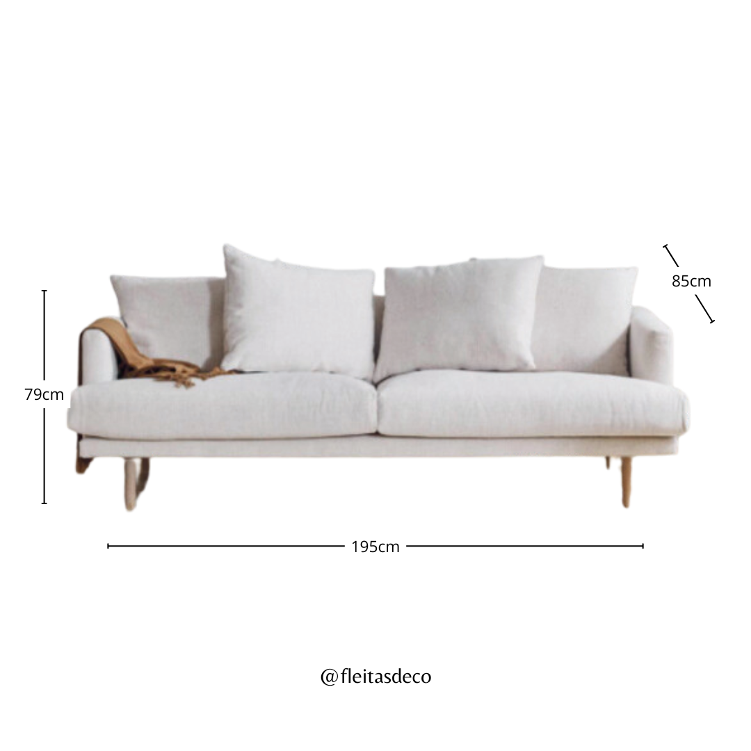 Sofá Carinho 2 Cuerpos